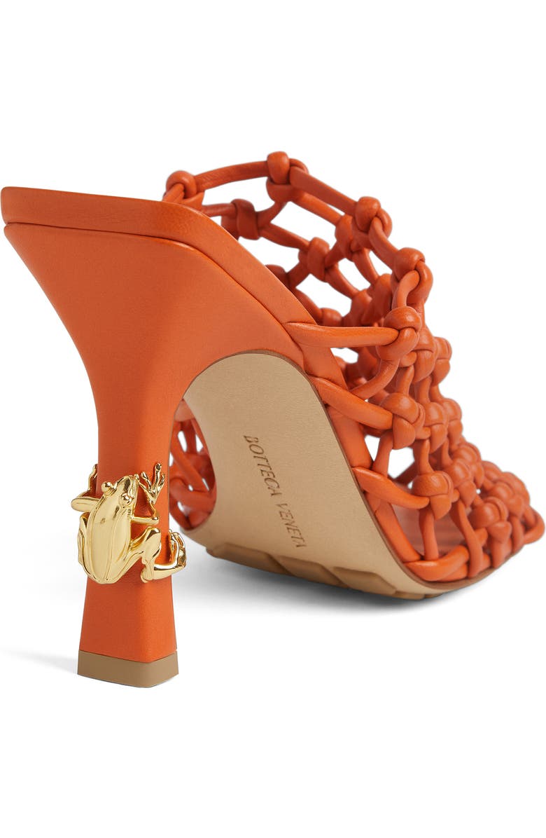 Bottega Veneta Knotted Weave Pump, Alternate, color, Burned Orange