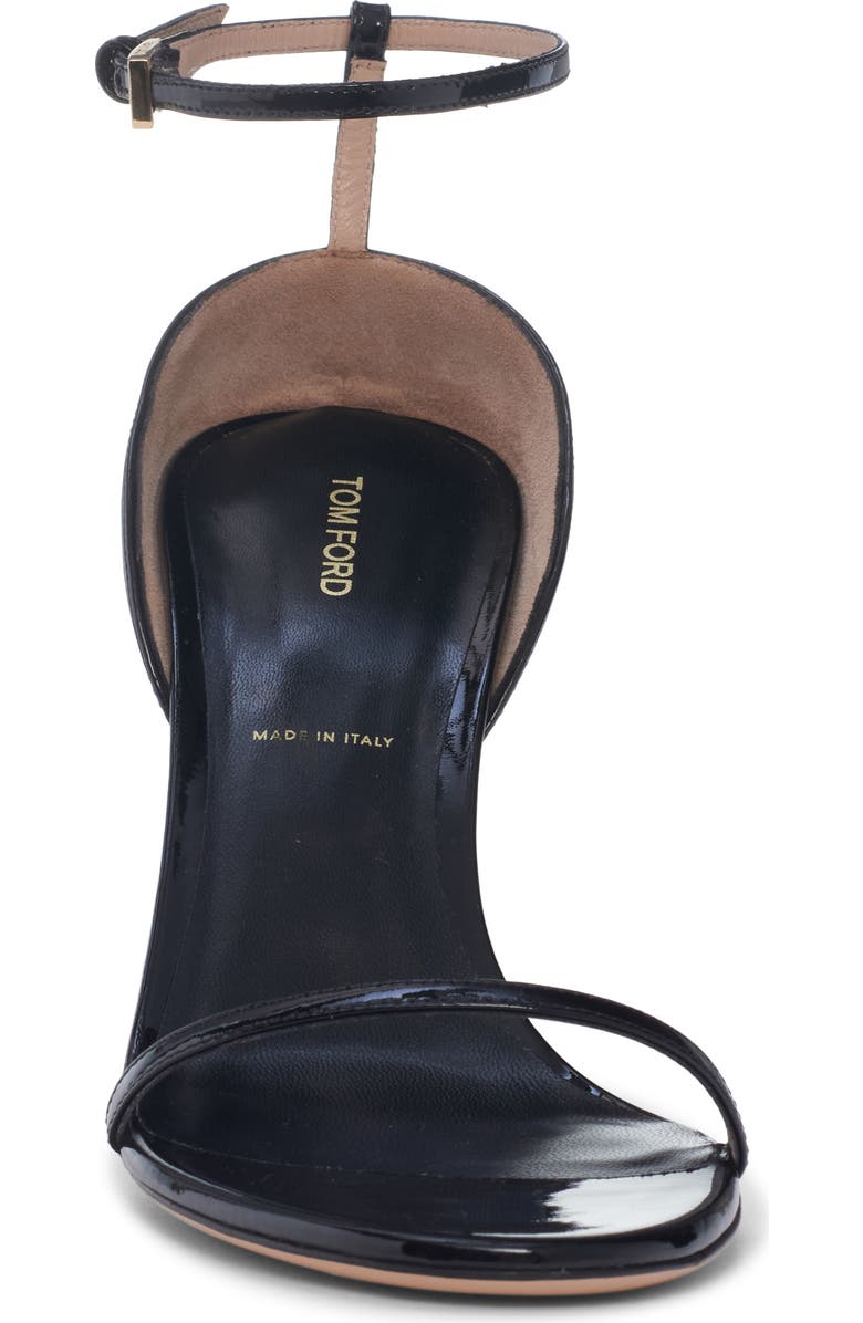 TOM FORD Vertigo Ankle Strap Sandal, Alternate, color, Naa Black