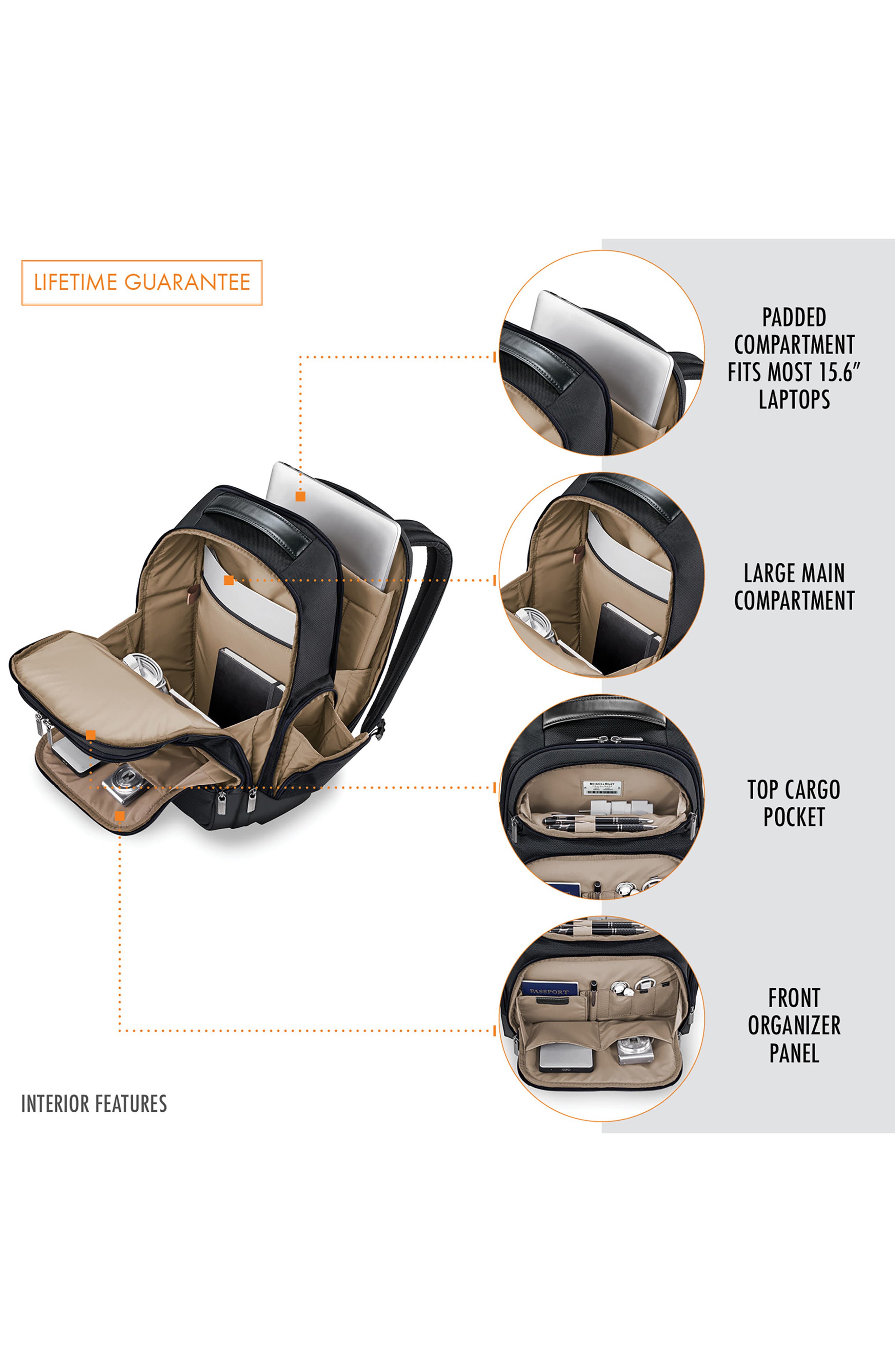 Briggs & Riley @work Large Cargo Backpack, Alternate, color, 