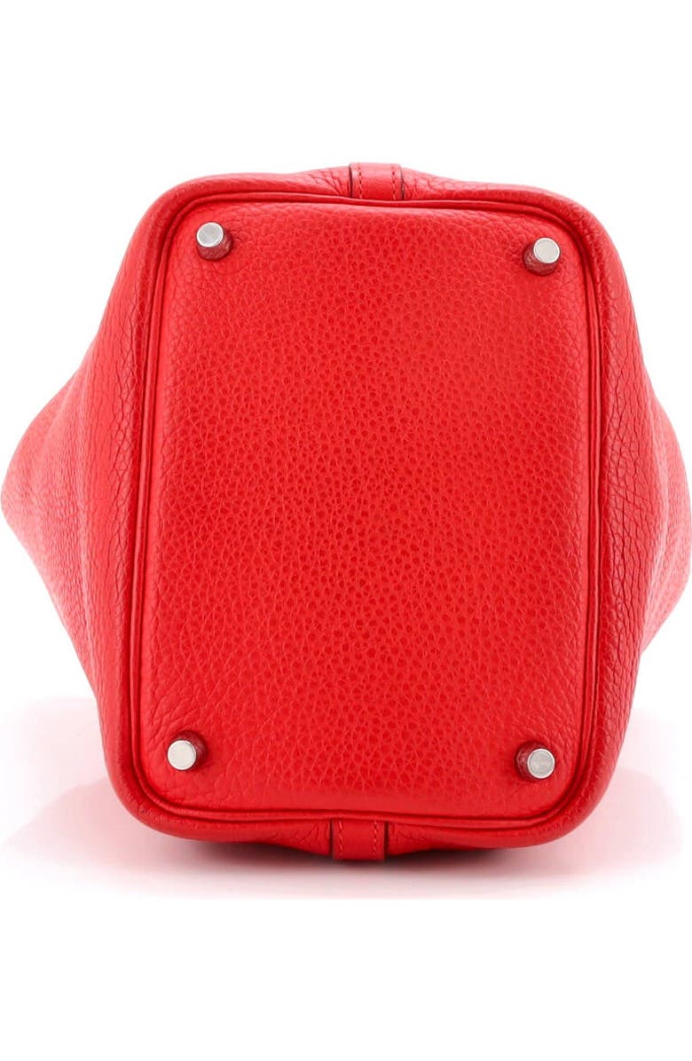 Pre-Owned Hermes Picotin Lock Bag Clemence PM, Alternate, color, Rouge Tomate
