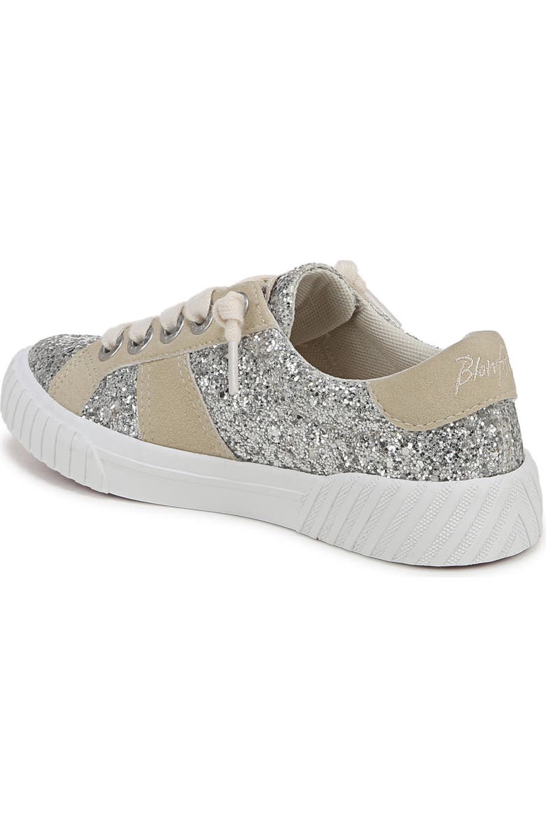 Blowfish Malibu Kids' Wave Glitter Low Top Sneaker, Alternate, color,