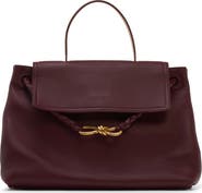 Bottega Veneta Ciao Ciao Knot Detail Leather Top Handle Bag