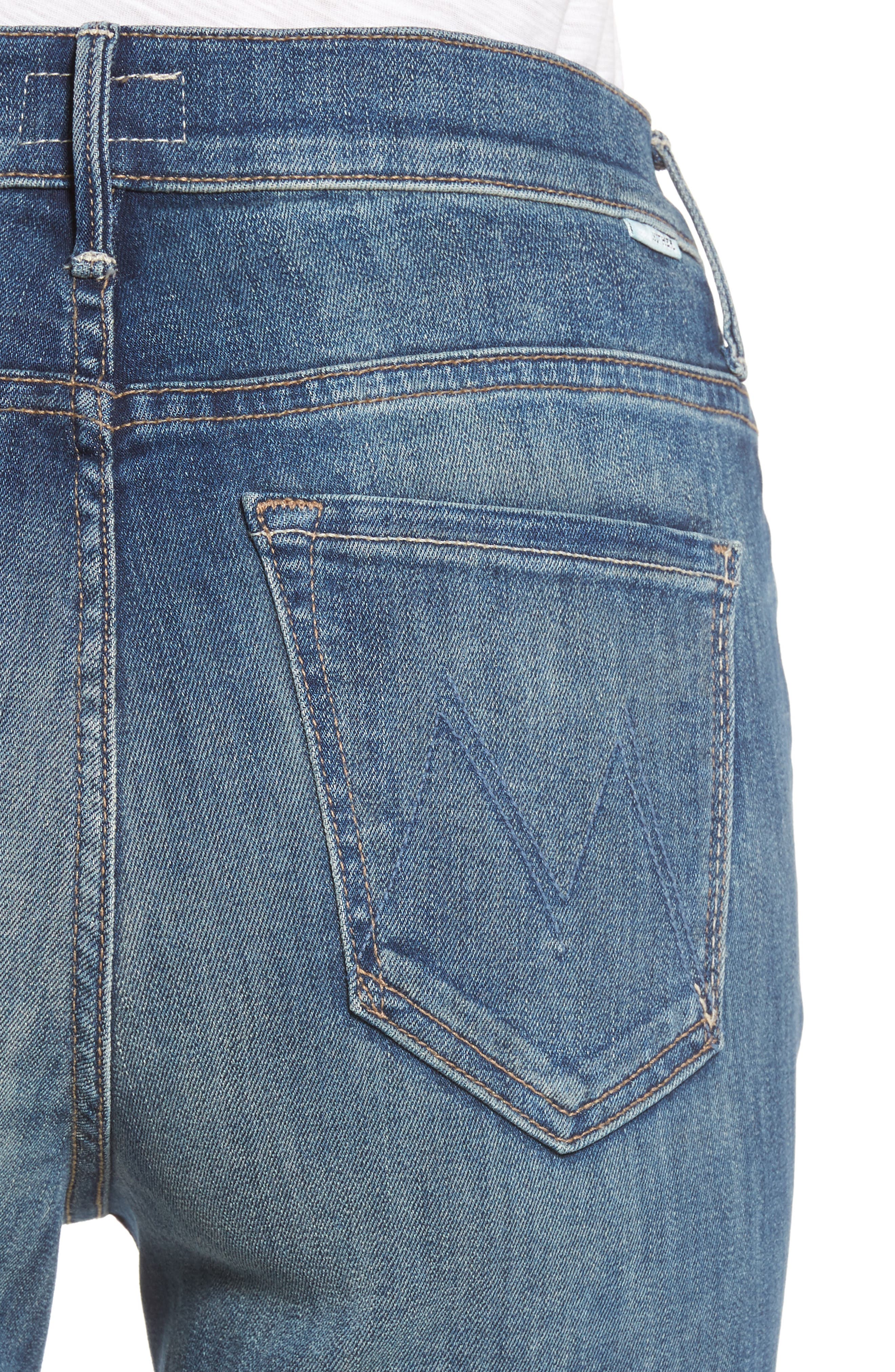 MOTHER Rascal Straight Leg Ankle Jeans (Women) | Nordstrom