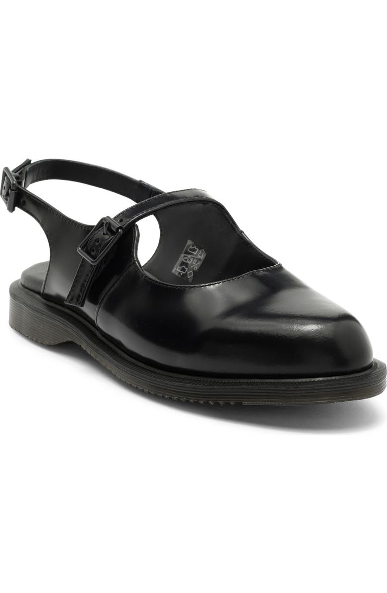 Dr. Martens Madaline Slingback Mary Jane Flat, Main, color, Black