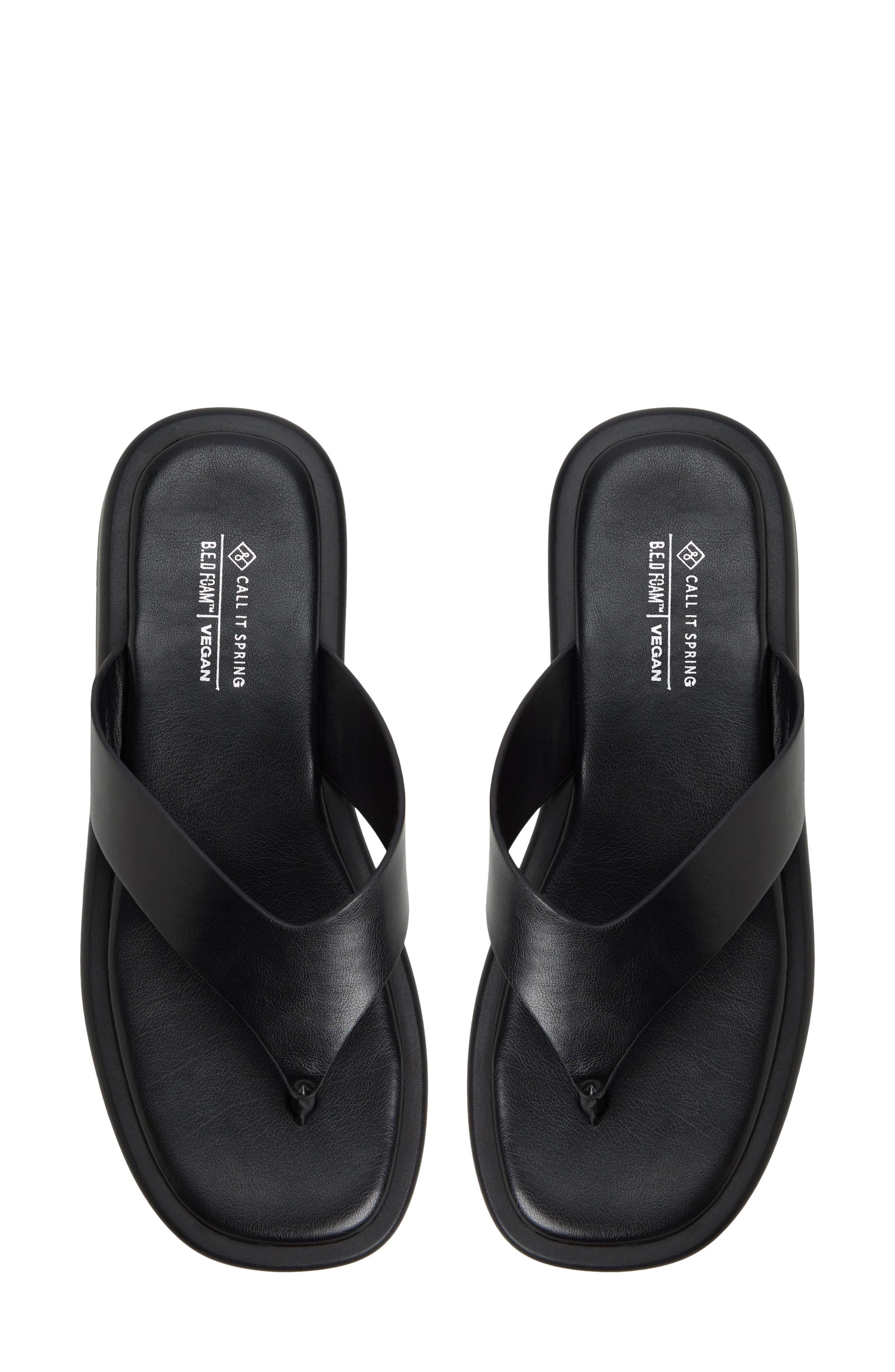 Call It Spring By Aldo Buena Platform Flip Flop, Alternate, color, Black