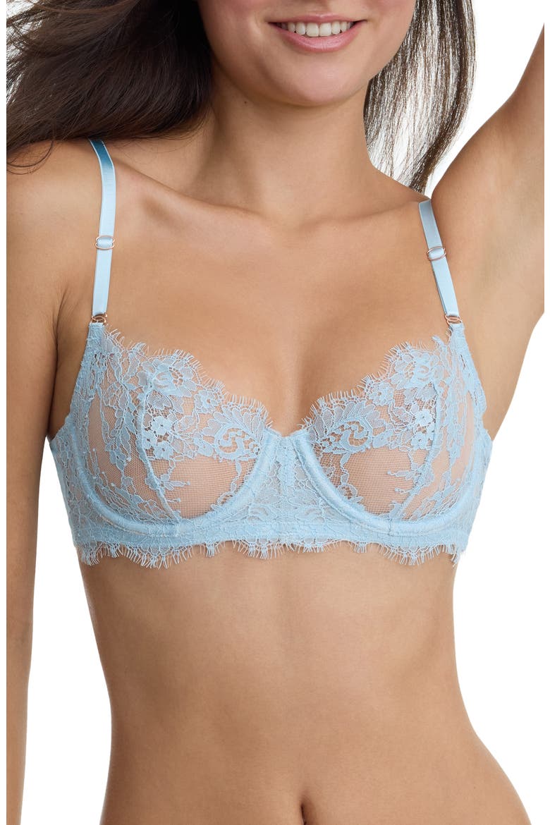 Entice Underwire Balconette Bra, Alternate, color, SALTWATER/ CASHMERE