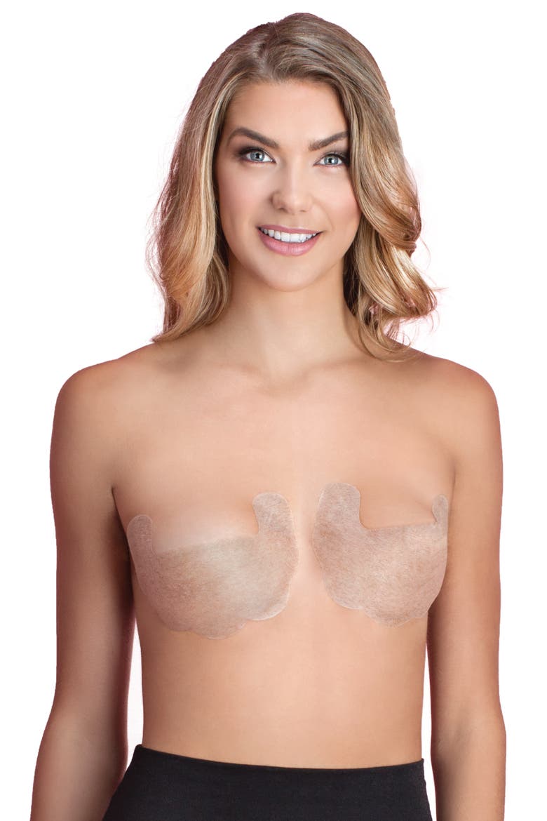 Adhesive Bra, Alternate, color, NUDE