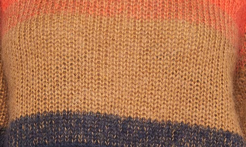 Spiritual Gangster Blythe Colorblock Sweater In Multi