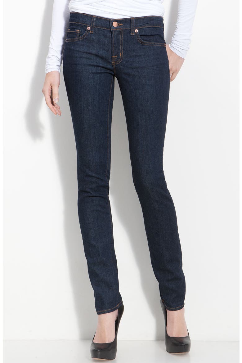 Skinny Stretch Jeans, Main, color, PURE