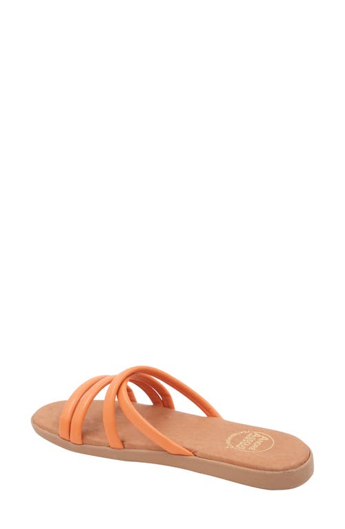 Andre Assous André Assous Pheonix Featherweights™ Slide Sandal In Red Orange