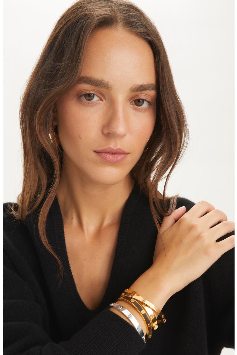 Thin Icon Hinge Bracelet, Alternate, color, GOLD