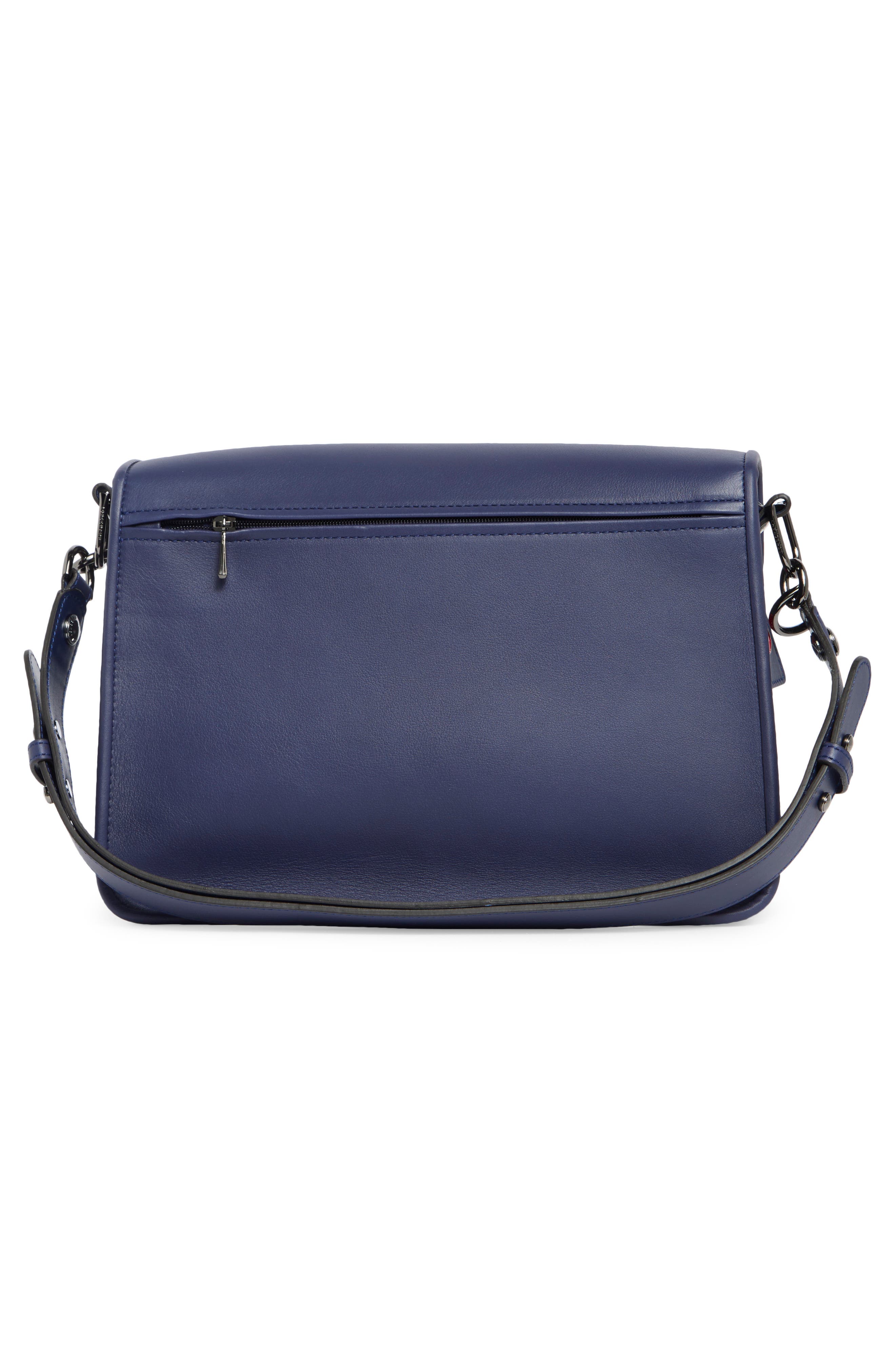 Longchamp Mademoiselle Crossbody Bag, Alternate, color, Navy