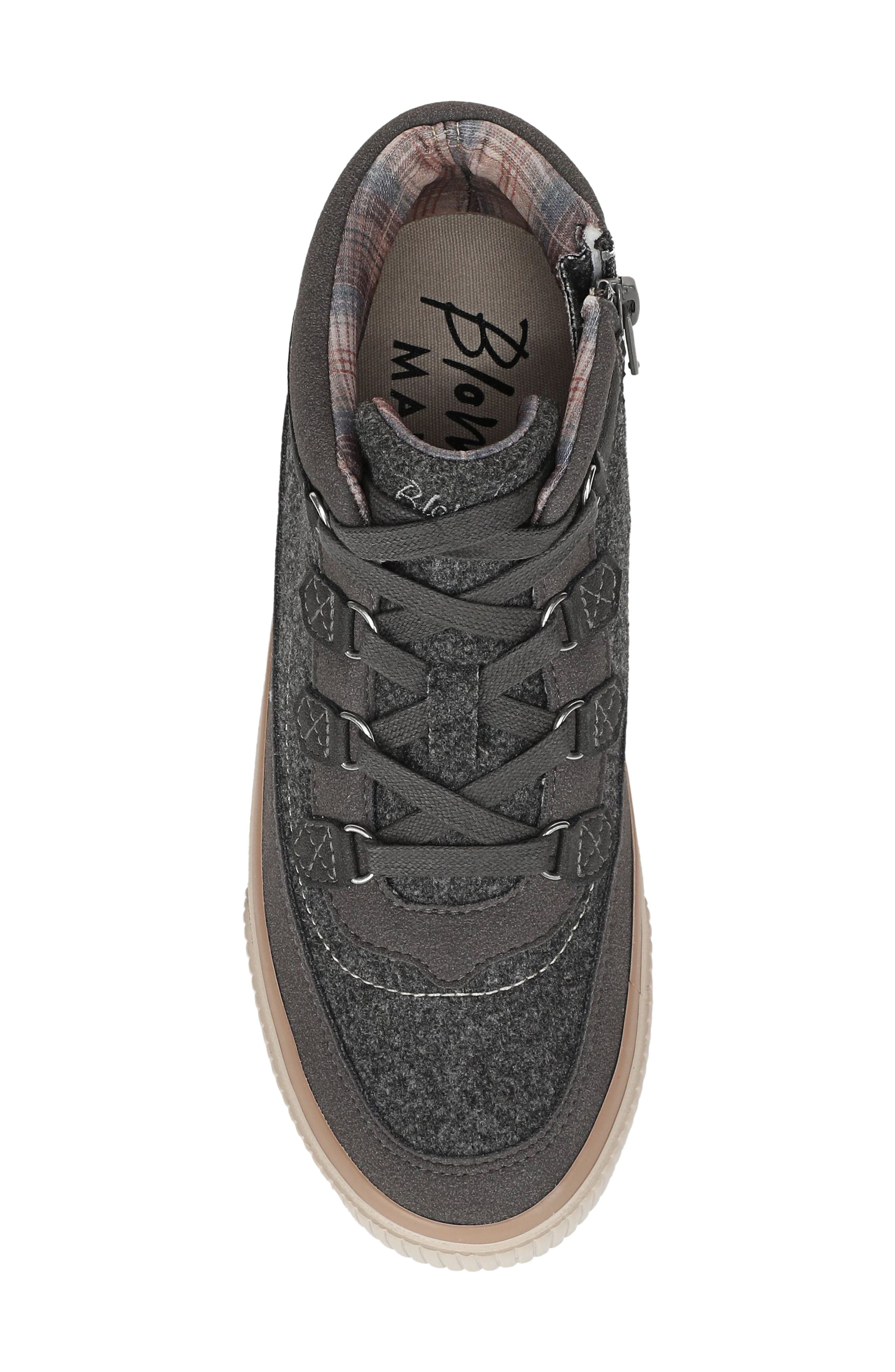 Affton Sneaker Boot, Alternate, color, CHARCOAL GREY FAUX SUEDE