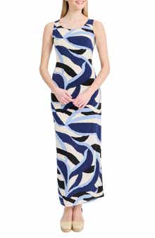 Donna Morgan Sleeveless Cutout Maxi Dress