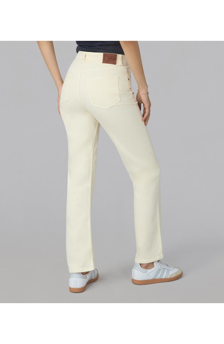 Lola Denim Denver High Rise Straight Jeans, Alternate, color, Raw