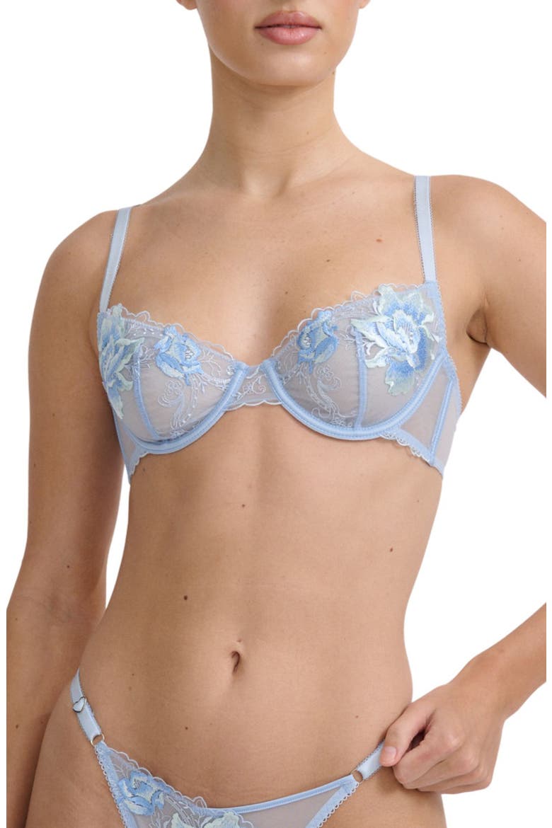 Belle Underwire Bra, Main, color, ICE