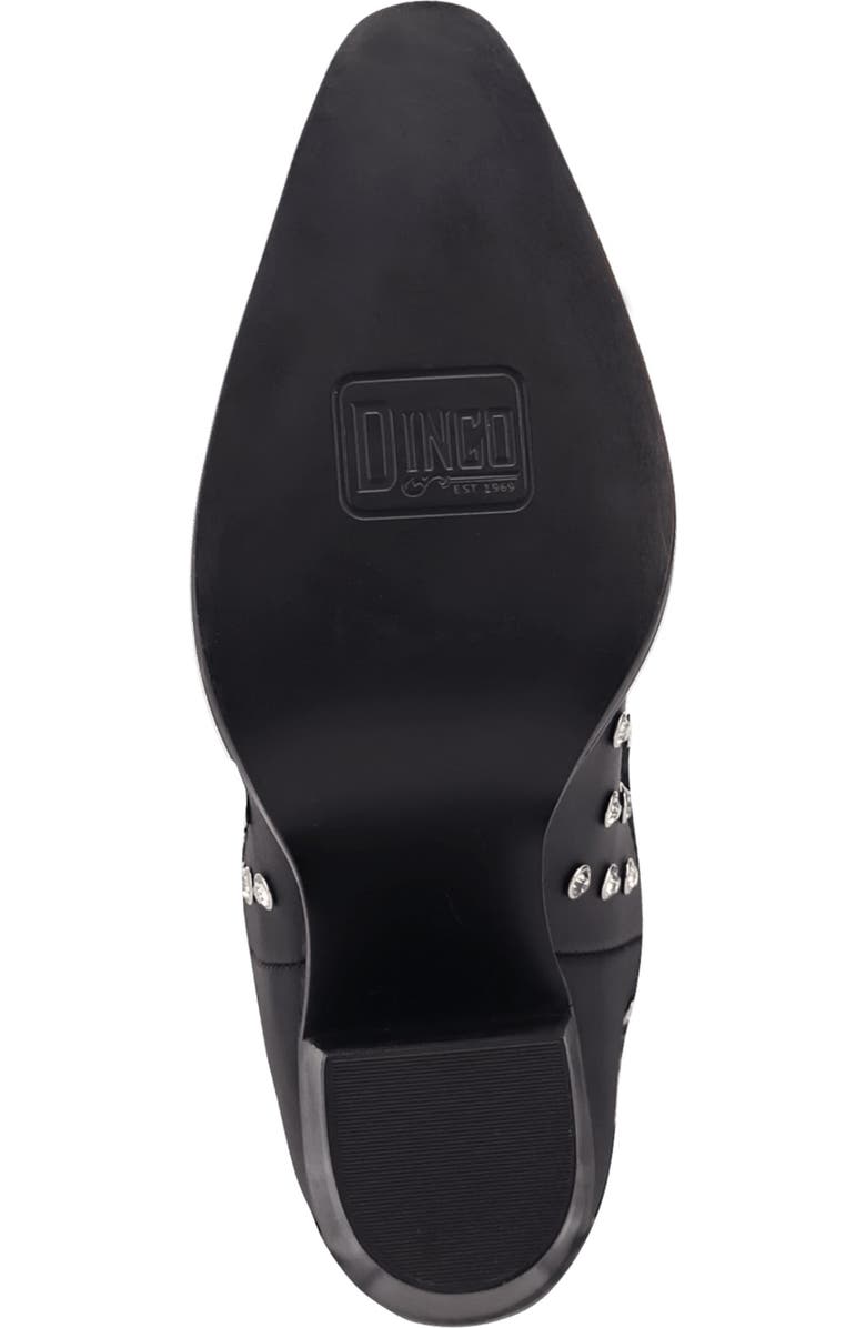 Dingo Show Pony Fringe
Rhinestone Western Boot, Alternate, color, Black