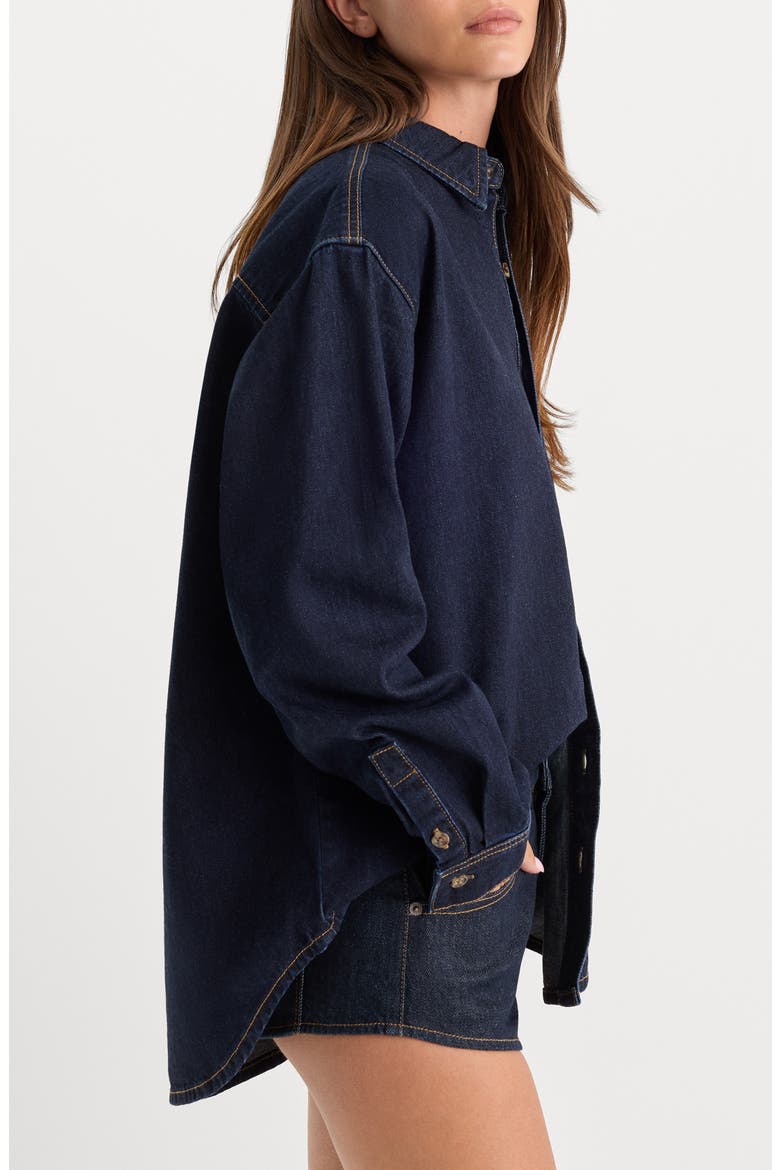 The Denim Easy Shirt, Alternate, color, INDIGO1389