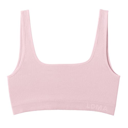 Ldma High Sculpt Bra Rib In Studio Pink