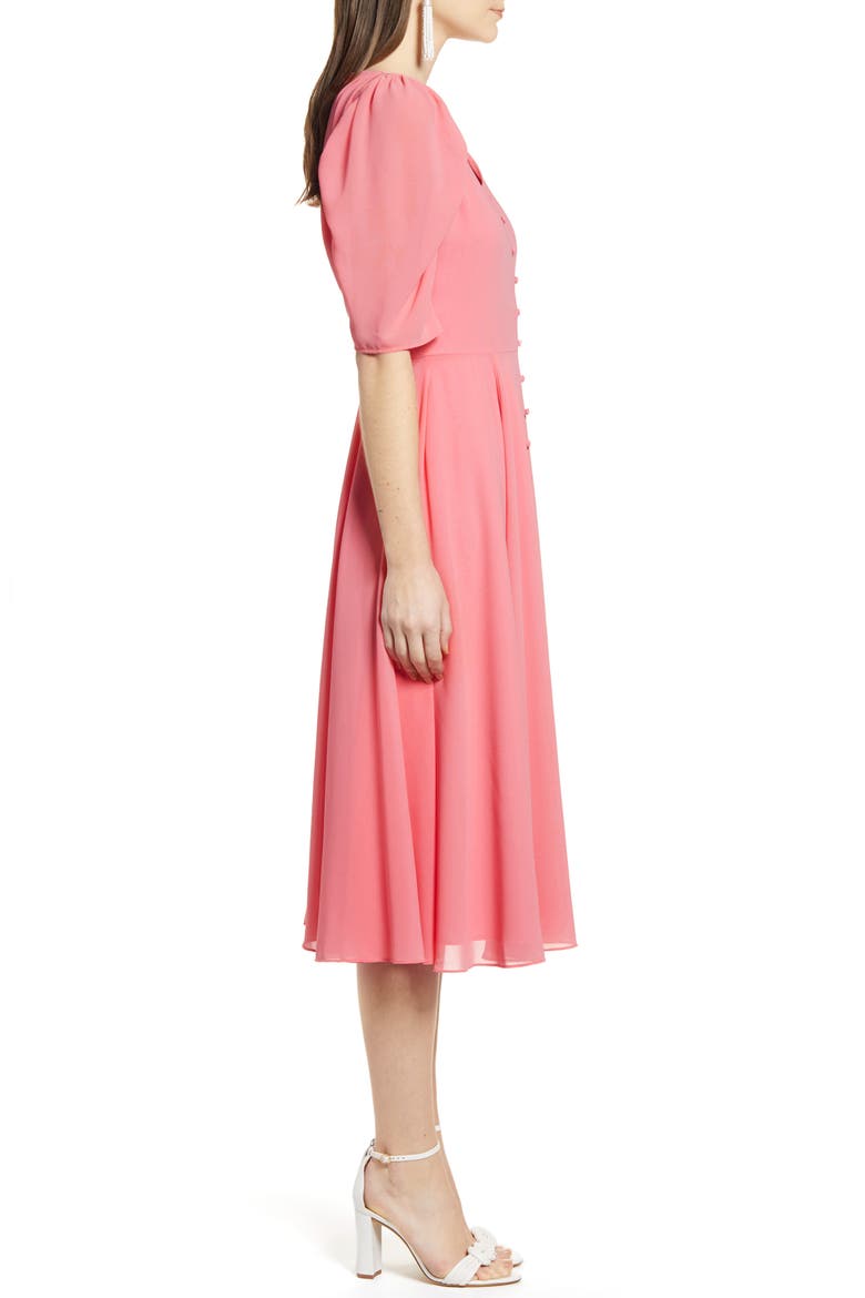 Romantic Dress, Alternate, color, PINK STRAWBERRY