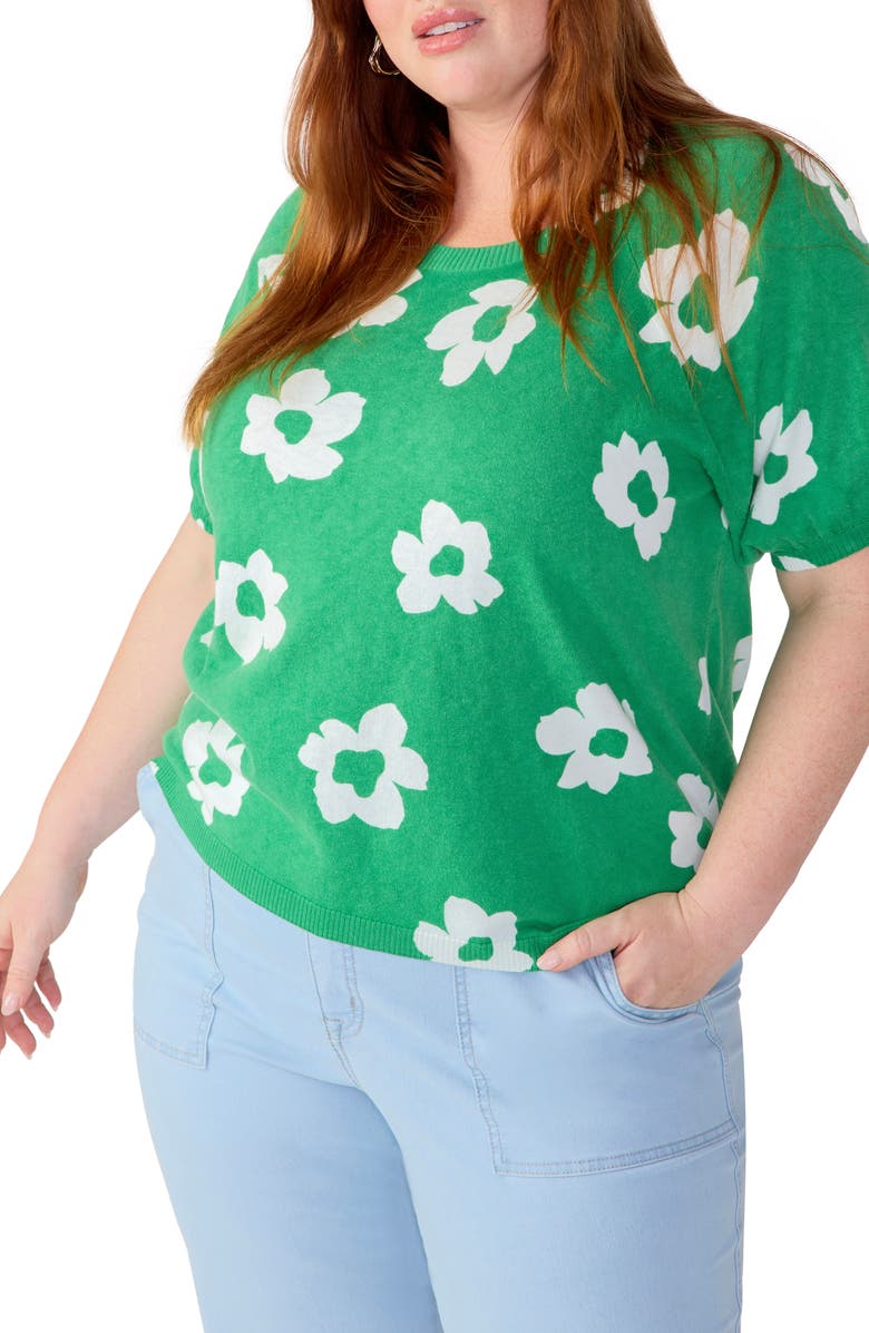 Sanctuary Sunny Days Print Sweater, Alternate, color, 