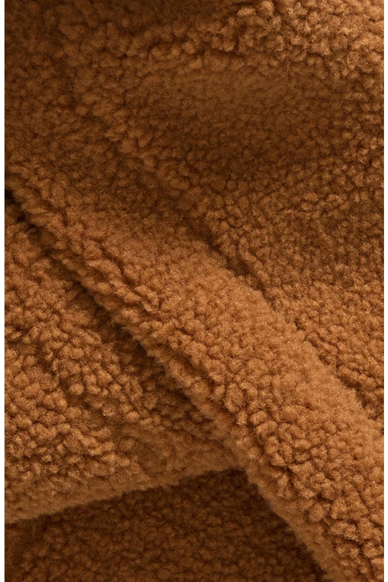 UGGfluff Scalloped Scarf, Alternate, color, SAND CASTLE