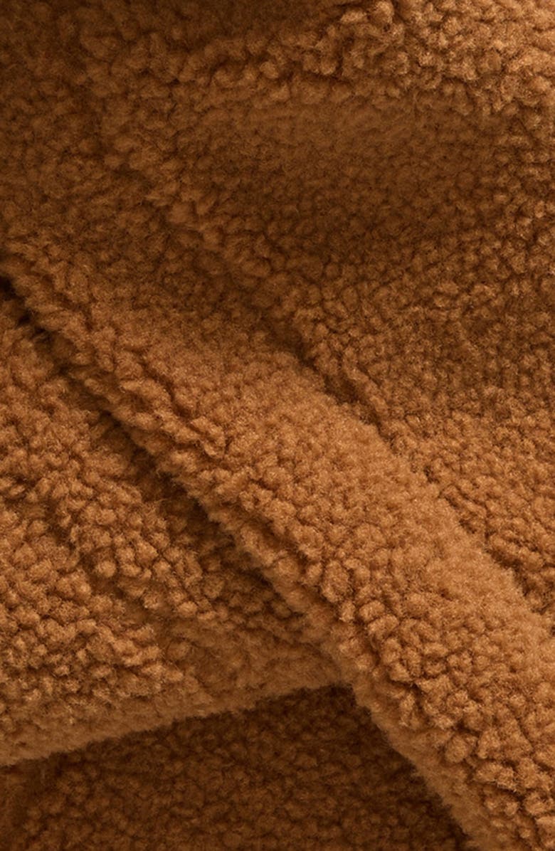 UGG<sup>®</sup> UGGfluff Scalloped Scarf, Alternate, color, Chestnut