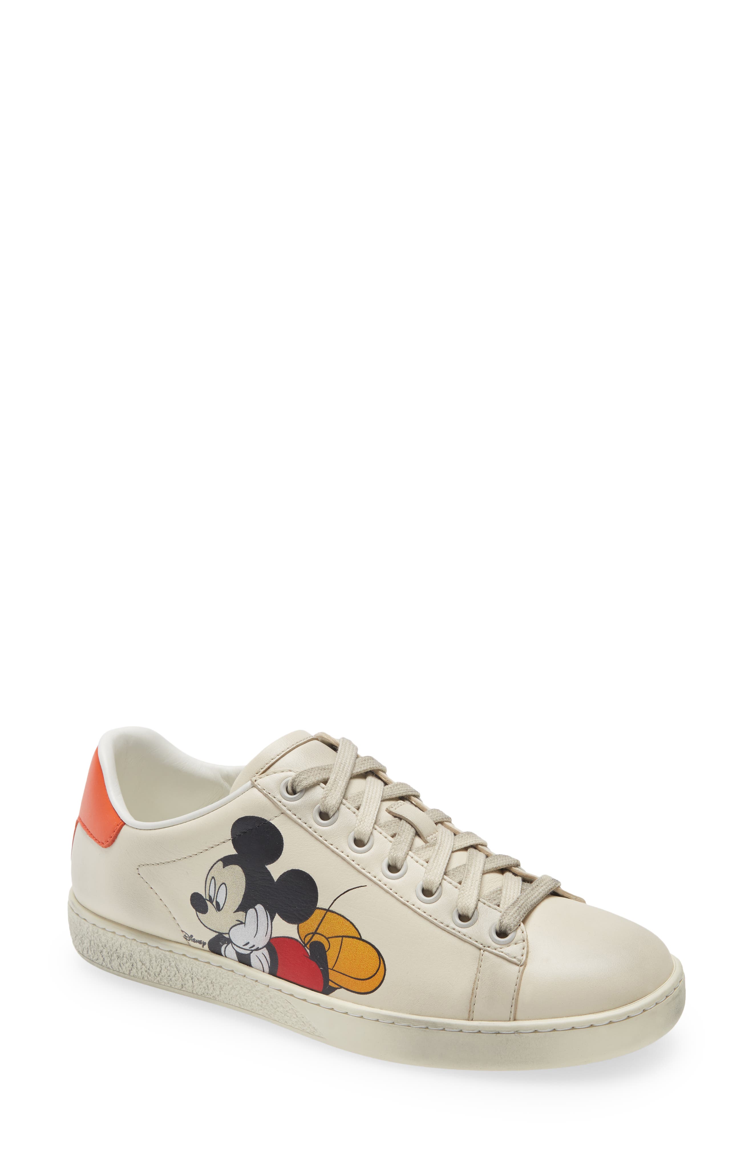 Gucci x Disney Ace Mickey Mouse Sneaker, Main, color, 