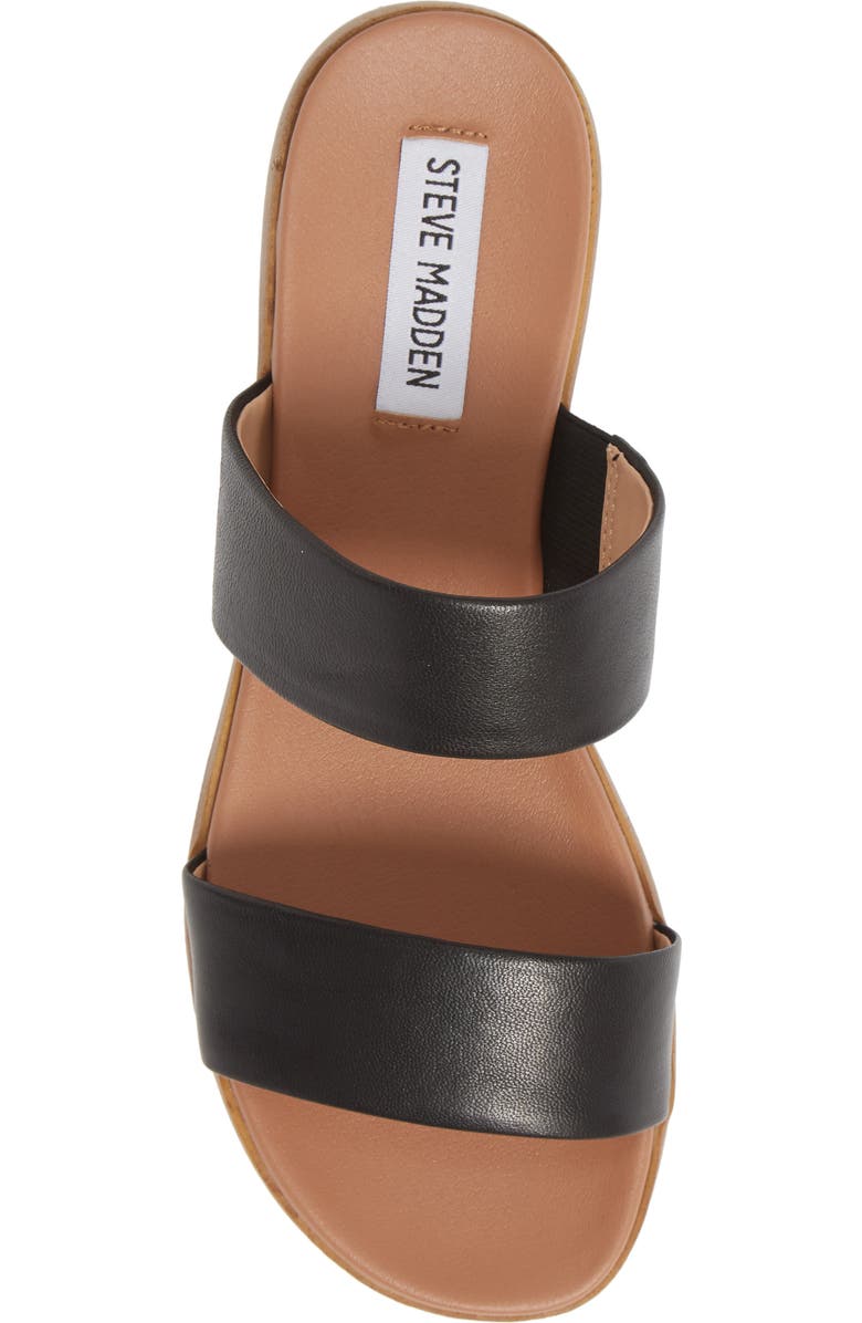 Steve Madden Dual Woven Slide Sandal, Alternate, color,