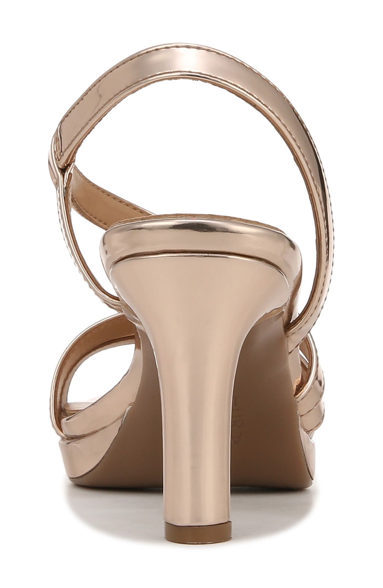 Brenta Strappy Sandal (Women) - Multiple Widths Available, Alternate, color, ROSE GOLD SYNTHETIC