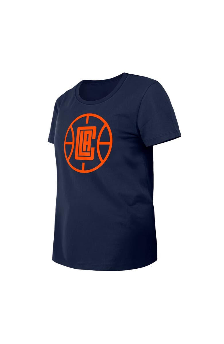 New Era Women's New Era Navy LA Clippers 2023/24 City Edition T-Shirt, Alternate, color, 