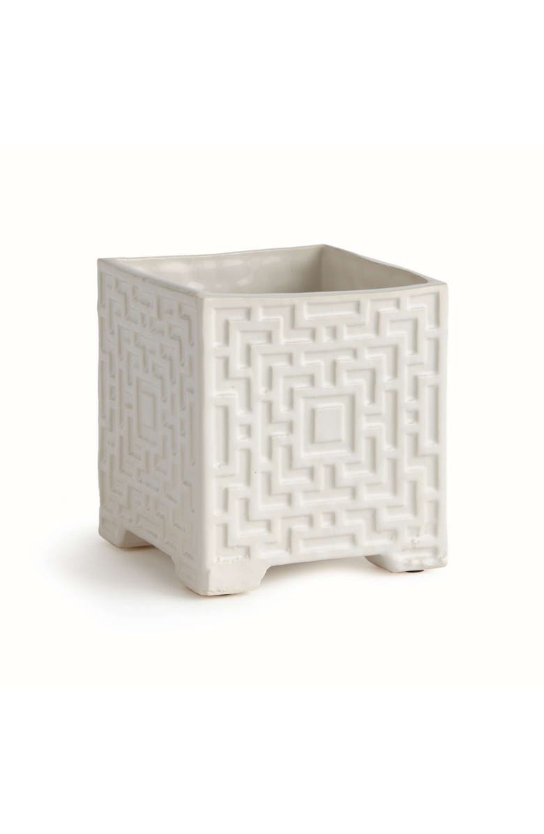 Napa Home & Garden Mazie Pot, Main, color, White