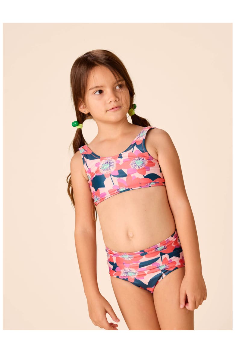 Reversible Swimsuit Set, Alternate, color, Block Print Passion Flower