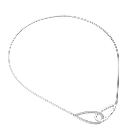 Large Linked Petal Pendant