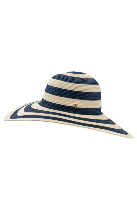 Stripe Straw Sunhat