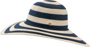 Lauren Ralph Lauren Stripe Straw Sunhat
