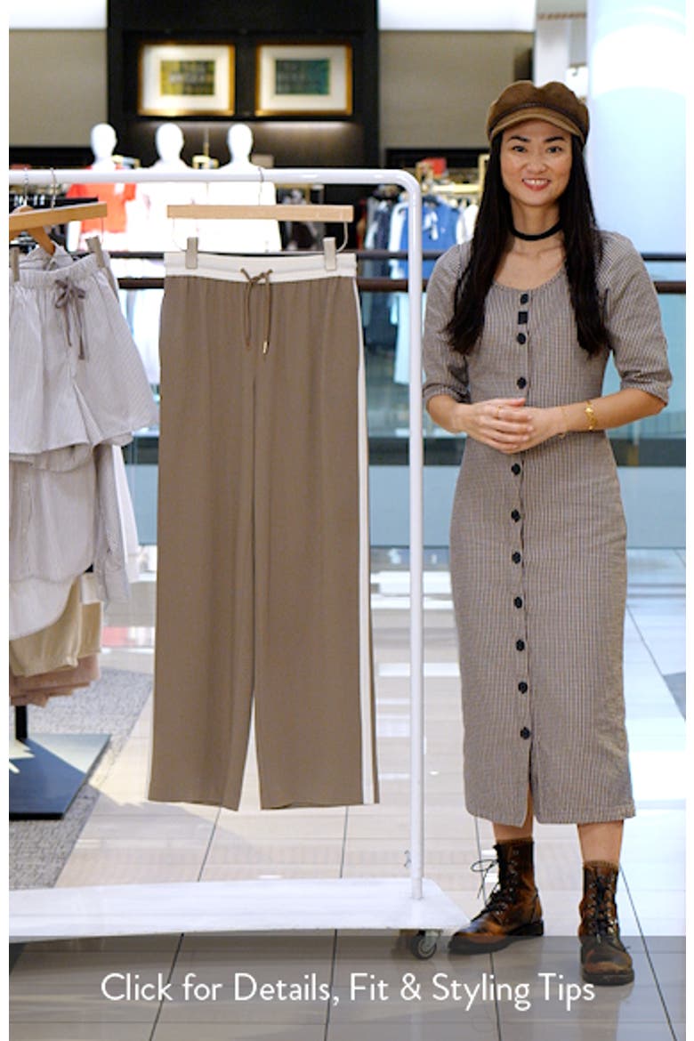 Drawstring Waist Track Pants video