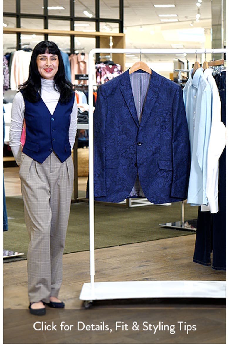 Roma Paisley Linen & Cotton Sport Coat video