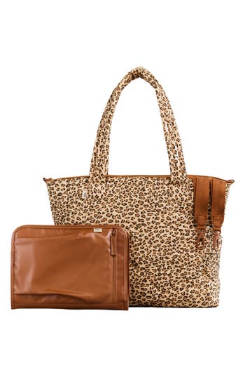 Beis X Elsa Hosk Reversible Tote In Brown