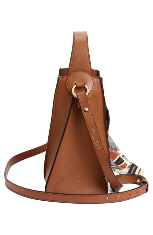 Strathberry Arkshell Top Handle Leather Bag In Tan