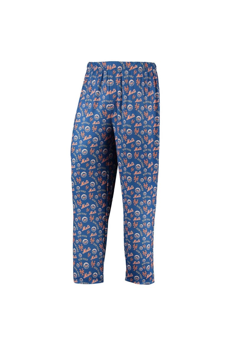 Men's FOCO Royal New York Mets Cooperstown Collection Repeat Pajama Pants, Alternate, color, Royal