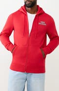 True Religion Filled All-over Print Zip Hoodie