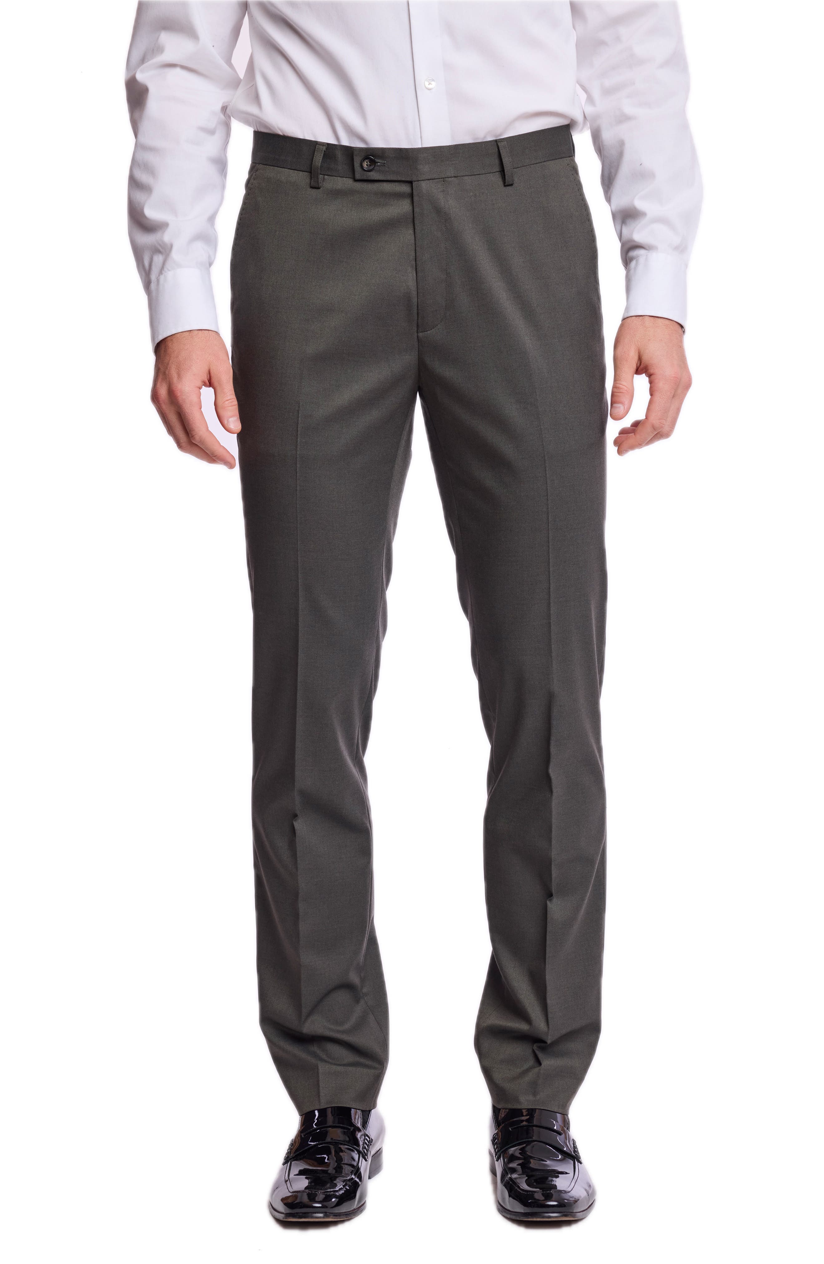 Downing Mid Rise Slim Fit Dress Pants