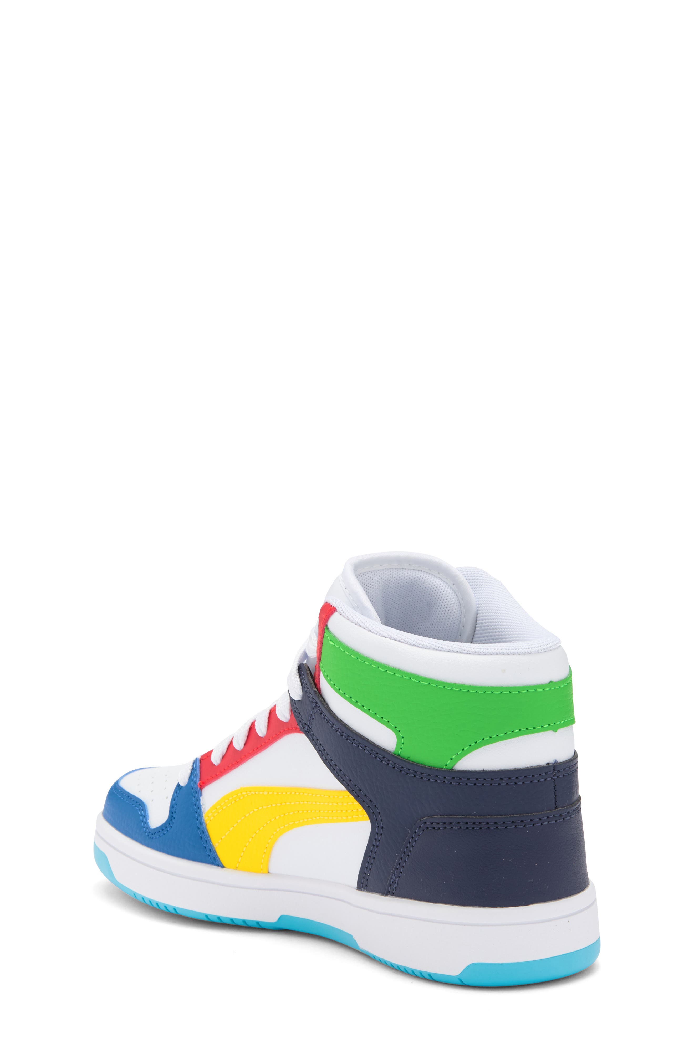 PUMA Kids' Rebound Layup Sneaker, Alternate, color, 