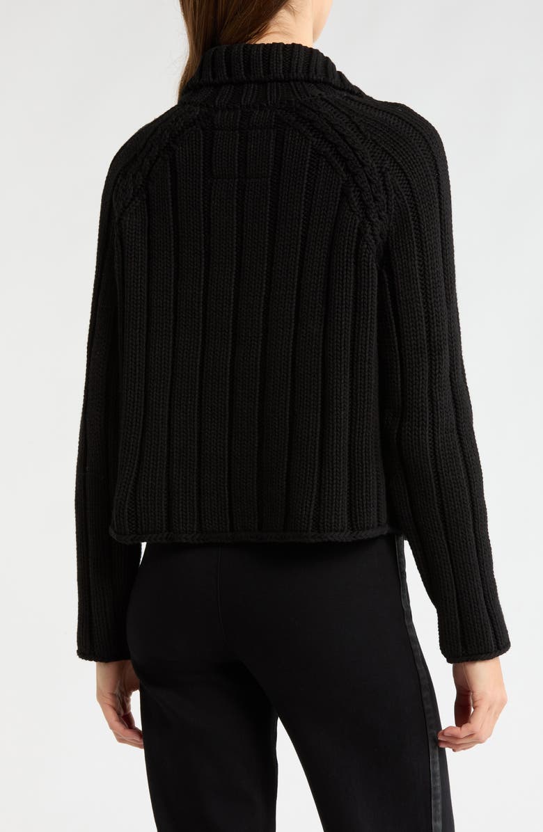 Frank & Eileen Cotswolds Cotton Cardigan, Alternate, color, Black