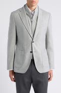 BOSS Hutson Slim Fit Sport Coat with Bib