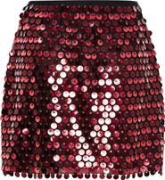 City Chic Disco Paillette Miniskirt
