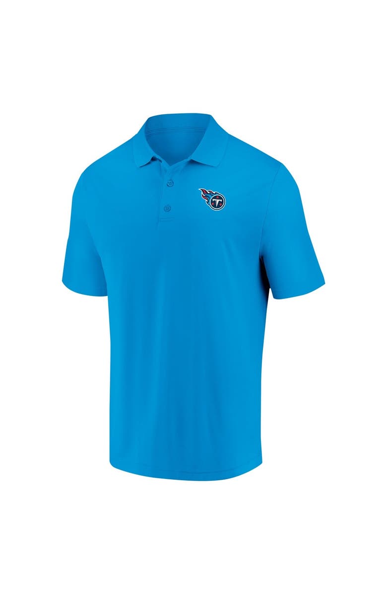 FANATICS Men's Fanatics Light Blue Tennessee Titans Team Logo Polo, Alternate, color, Light Blue
