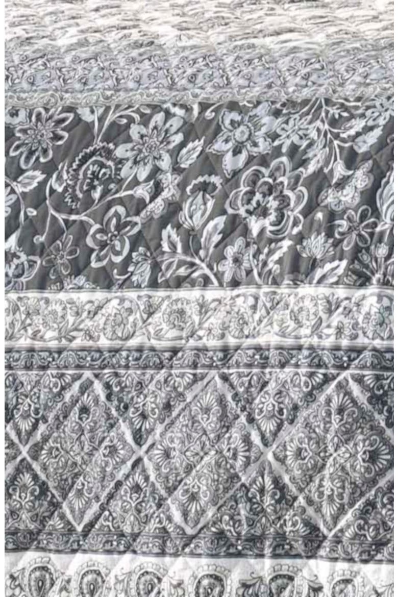 Abbey 136 Thread Count Cotton Quilt Set, Alternate, color, OPEN MEDIUM GREY