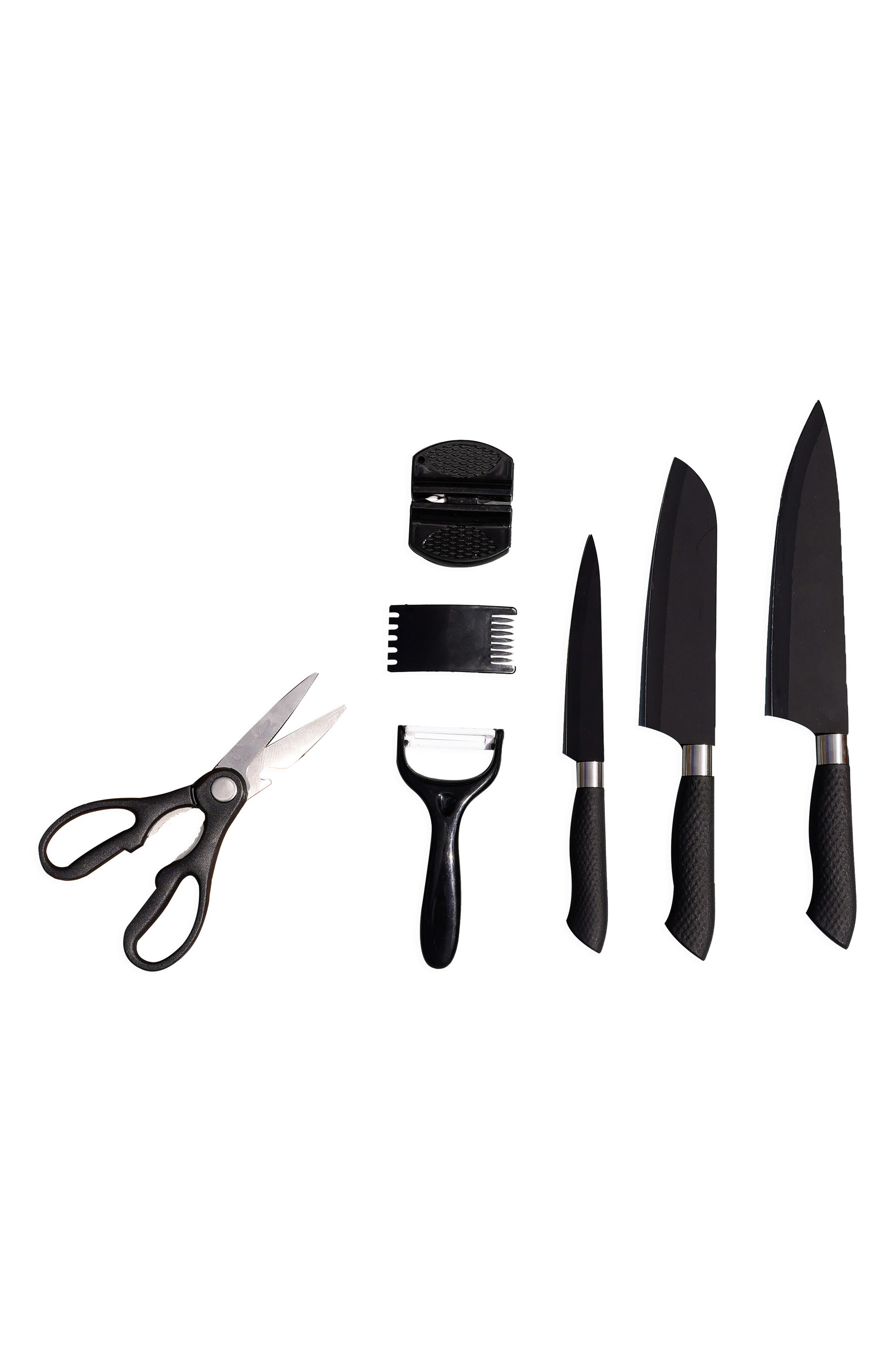 Silver One International 8-Piece Chef Set